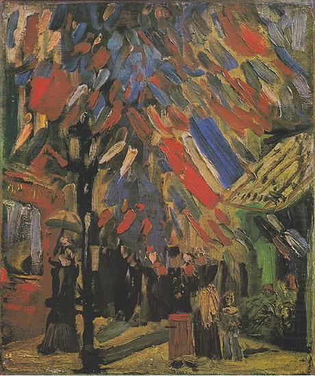 The 14th July in Paris, Vincent Van Gogh